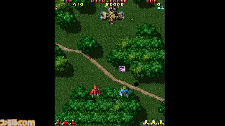 【コンアカ】『雷電プロジェクト』10月22日配信。戦闘機で宇宙生命体の侵略に立ち向かう縦スクロールシューティング