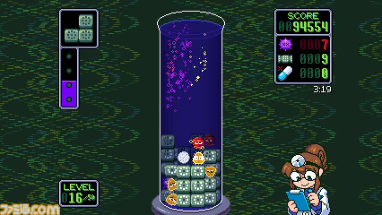 盤面を回転させる落ちものパズル『Annalynn MD』の体験版が配信中。25種類の効果を使って戦うローグライト的な要素も搭載