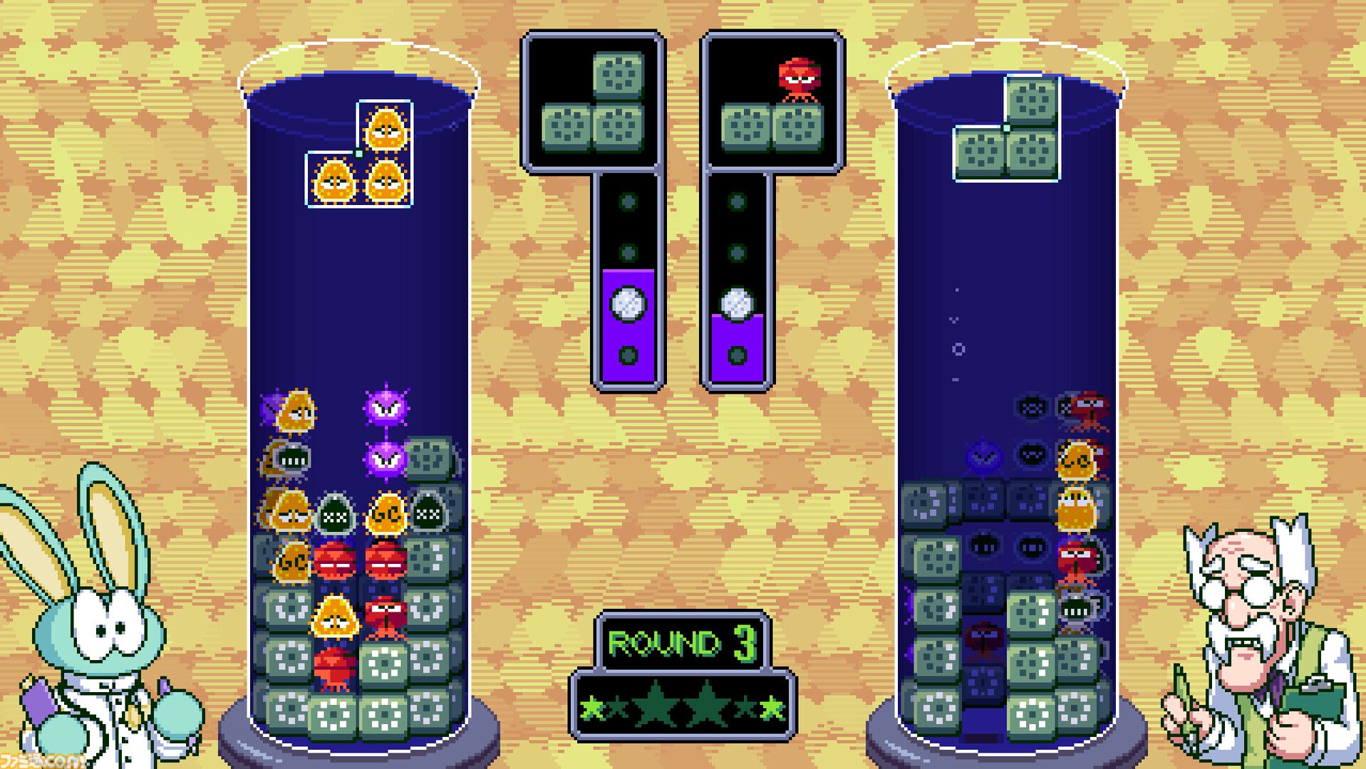 盤面を回転させる落ちものパズル『Annalynn MD』の体験版が配信中。25種類の効果を使って戦うローグライト的な要素も搭載