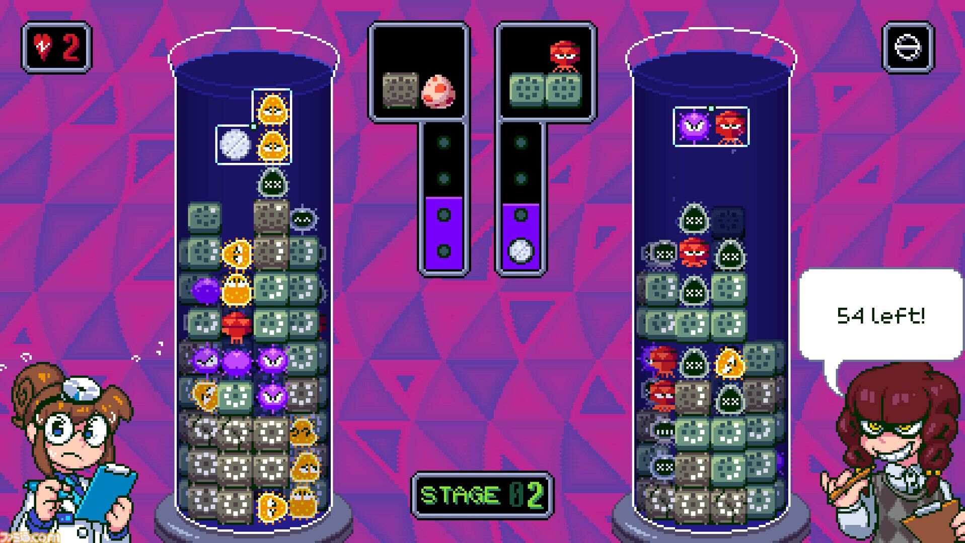 盤面を回転させる落ちものパズル『Annalynn MD』の体験版が配信中。25種類の効果を使って戦うローグライト的な要素も搭載
