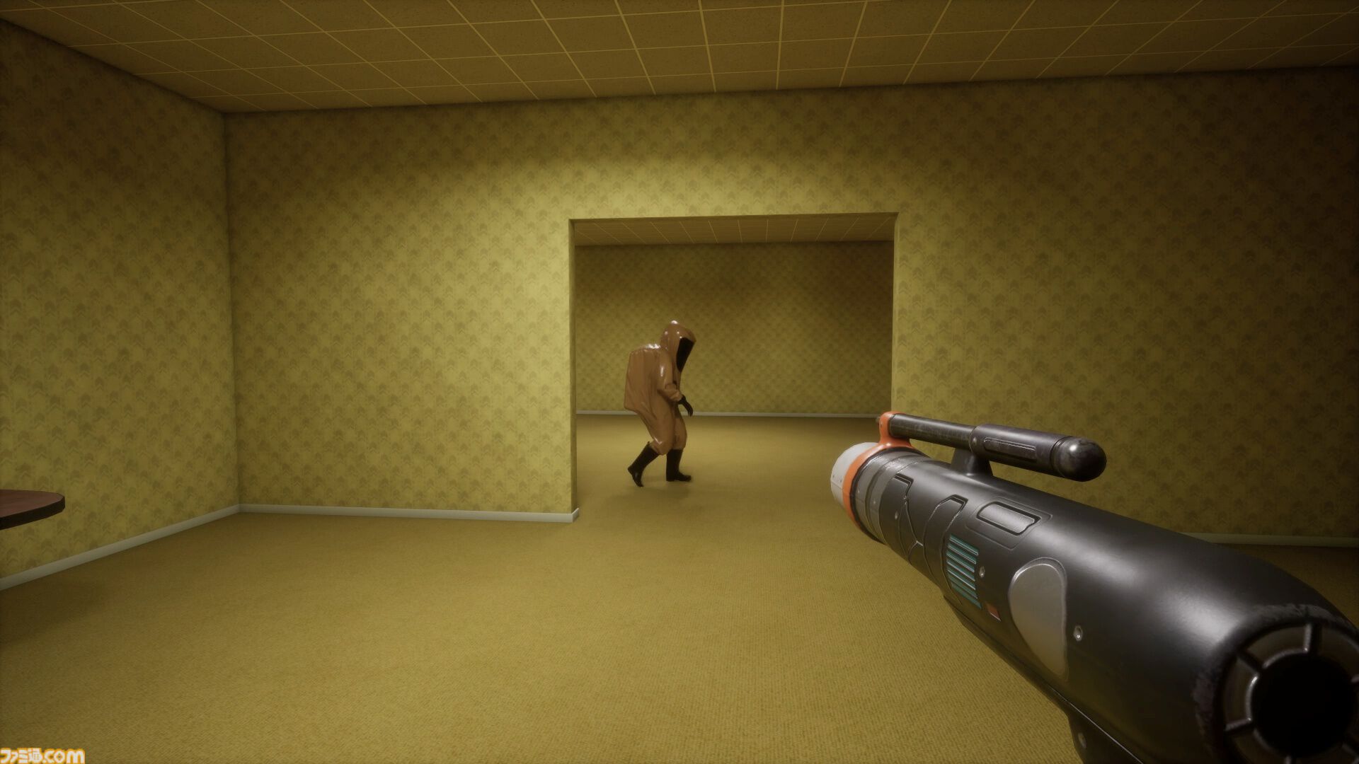 『OUTLIER』バックルームで群衆に紛れるオンラインかくれんぼゲームが2027年に発売。我慢できない症状を緩和して監視員の目を欺き生き残れ