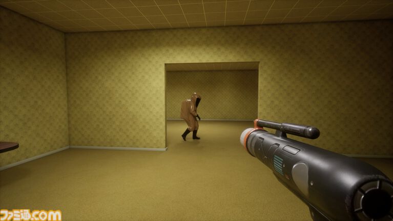 『OUTLIER』バックルームで群衆に紛れるオンラインかくれんぼゲームが2027年に発売。我慢できない症状を緩和して監視員の目を欺き生き残れ