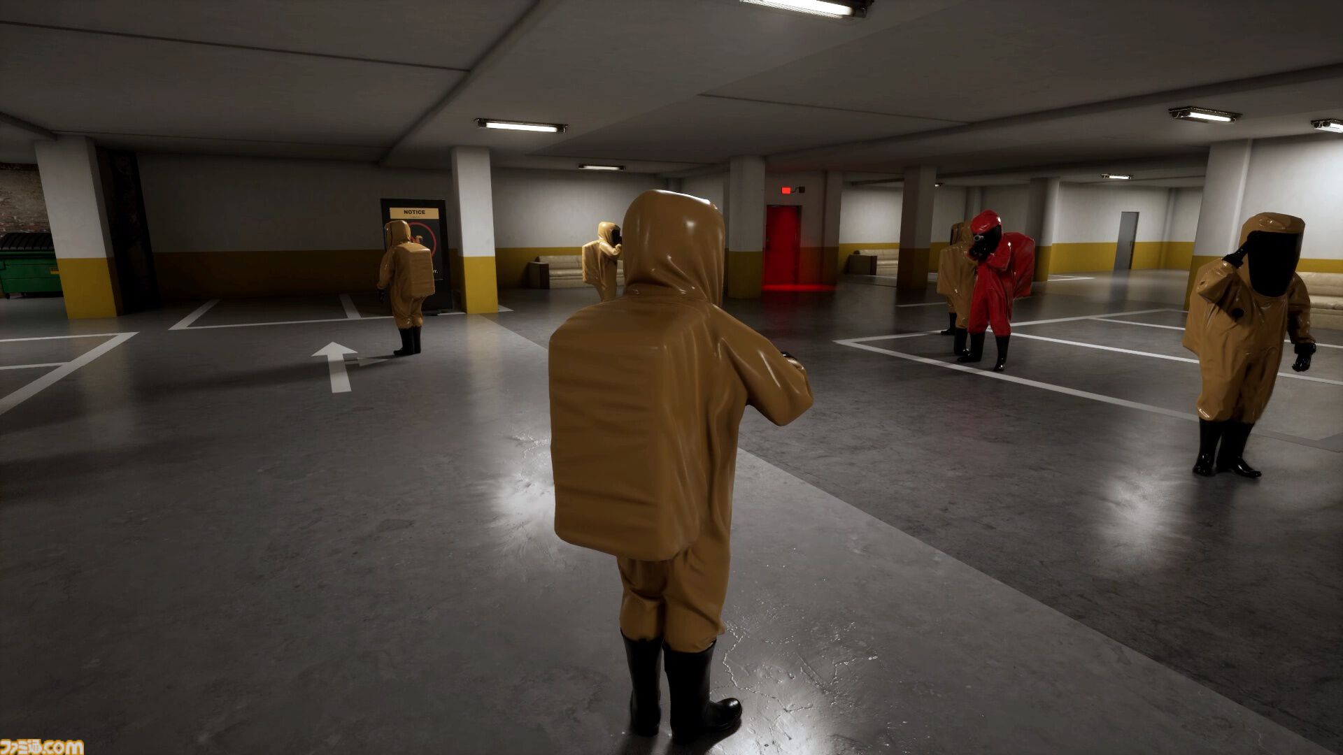 『OUTLIER』バックルームで群衆に紛れるオンラインかくれんぼゲームが2027年に発売。我慢できない症状を緩和して監視員の目を欺き生き残れ