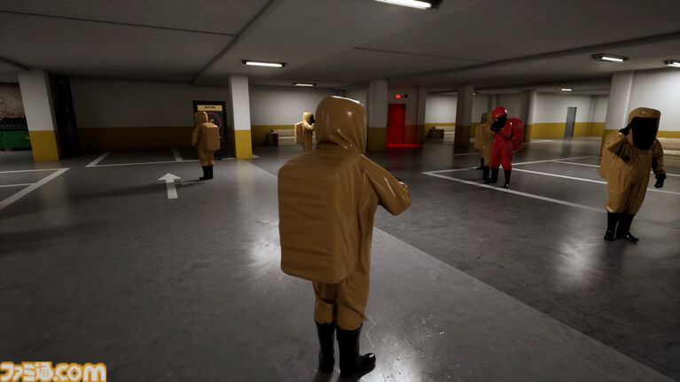 『OUTLIER』バックルームで群衆に紛れるオンラインかくれんぼゲームが2027年に発売。我慢できない症状を緩和して監視員の目を欺き生き残れ