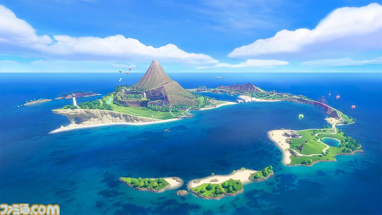 『Nintendo Switch スポーツ リゾート』本日(10/22)発売。ウーフーアイランドを舞台に全12種のスポーツが楽しめる。ゆび相撲など新種目も登場