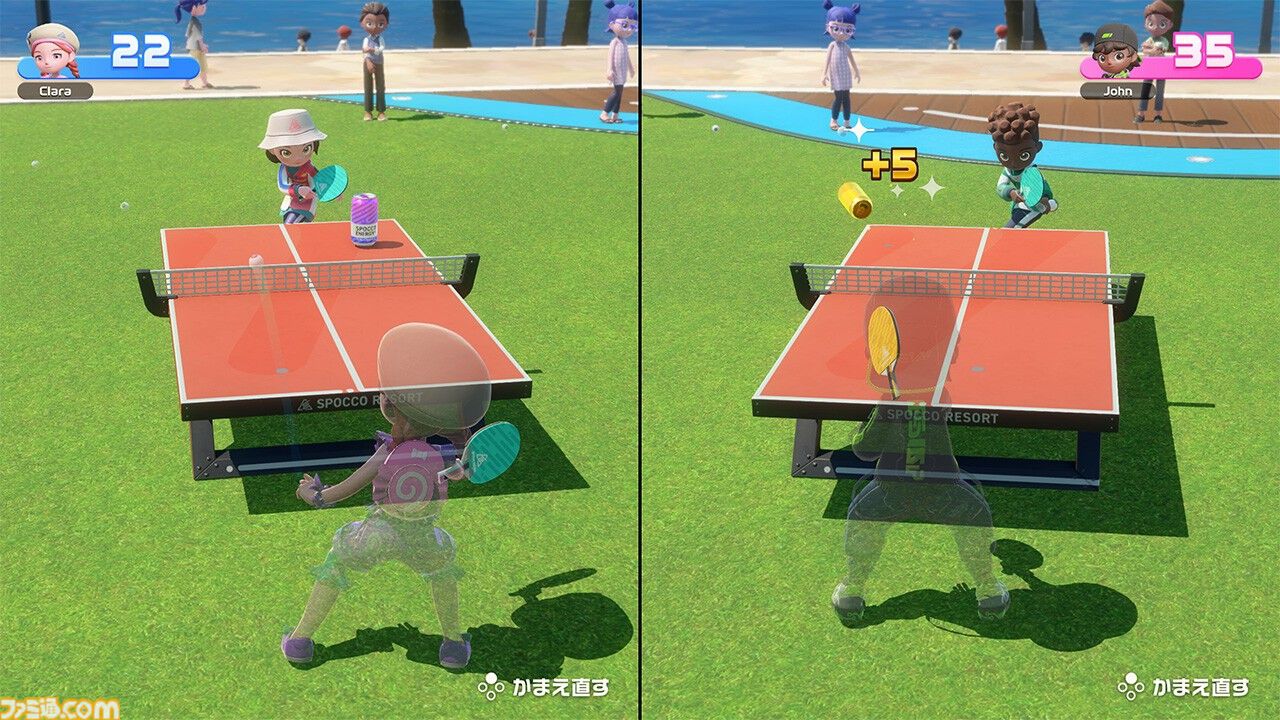 『Nintendo Switch スポーツ リゾート』本日（10/22）発売。ウーフーアイランドを舞台に全12種のスポーツが楽しめる。ゆび相撲など新種目も登場