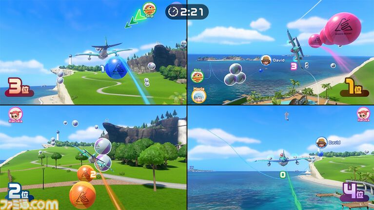 『Nintendo Switch スポーツ リゾート』本日(10/22)発売。ウーフーアイランドを舞台に全12種のスポーツが楽しめる。ゆび相撲など新種目も登場