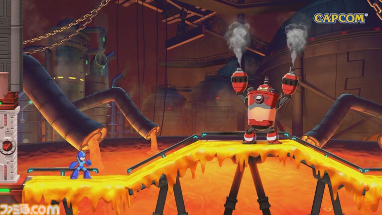 『ロックマン: デュアル オーバーライド』新ボス:タンクマンが公開