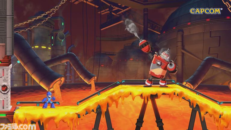 『ロックマン: デュアル オーバーライド』新ボス:タンクマンが公開