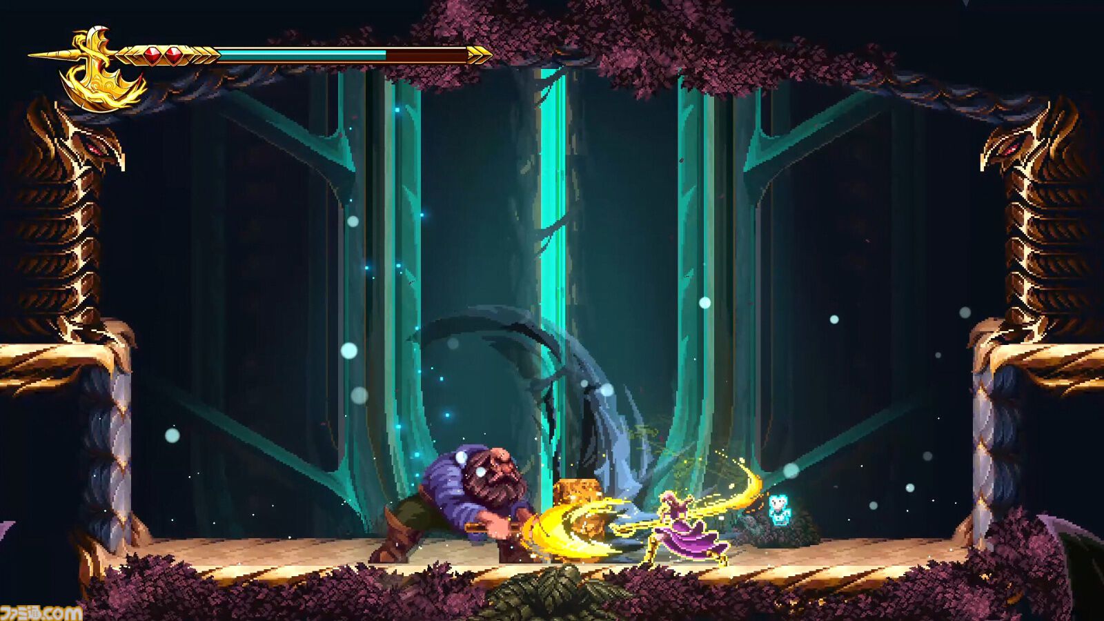 『ナインイヤーズオブシャドウズ』光と音がテーマのメトロイドヴァニア。PS5パッケージ版＆DL版が本日（10/22）発売