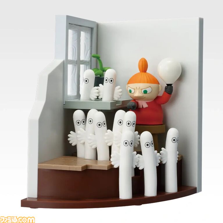 『ムーミン』一番くじが本日(10/23)発売。リトルミイとニョロニョロのルームライトがかわいい。ポーチやハンドタオルなど普段使い向き商品が多数