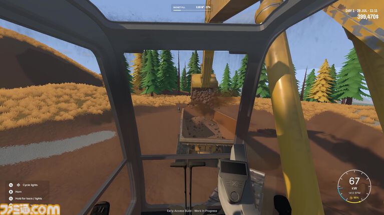 『Groundwork Simulator』マルチ対応“金発掘”シミュレーターが面白そう。重機による運搬・整地・発掘・選鉱が楽しめる。本日(10/22)早期アクセス開始