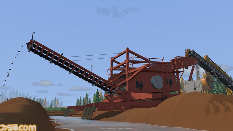 『Groundwork Simulator』マルチ対応“金発掘”シミュレーターが面白そう。重機による運搬・整地・発掘・選鉱が楽しめる。本日(10/22)早期アクセス開始