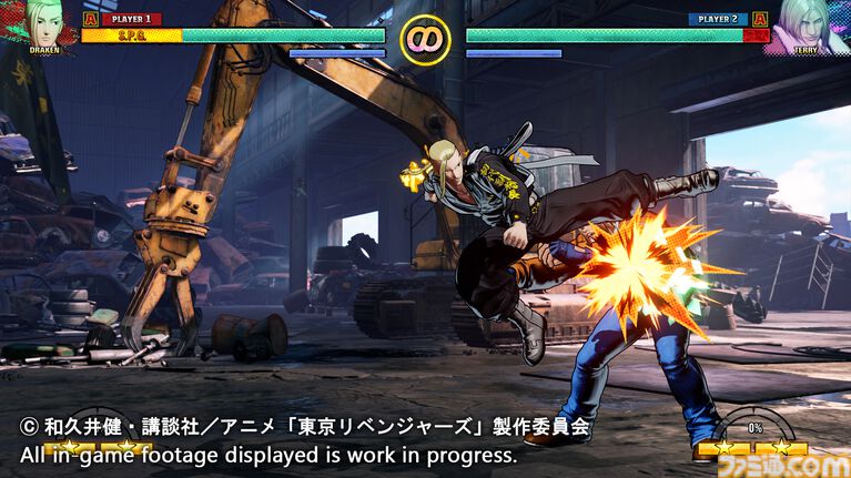 【餓狼伝説 CotW】『東リベ』コラボキャラのマイキー&ドラケンが本日(10/22)登場。アニメーショントレーラーも公開
