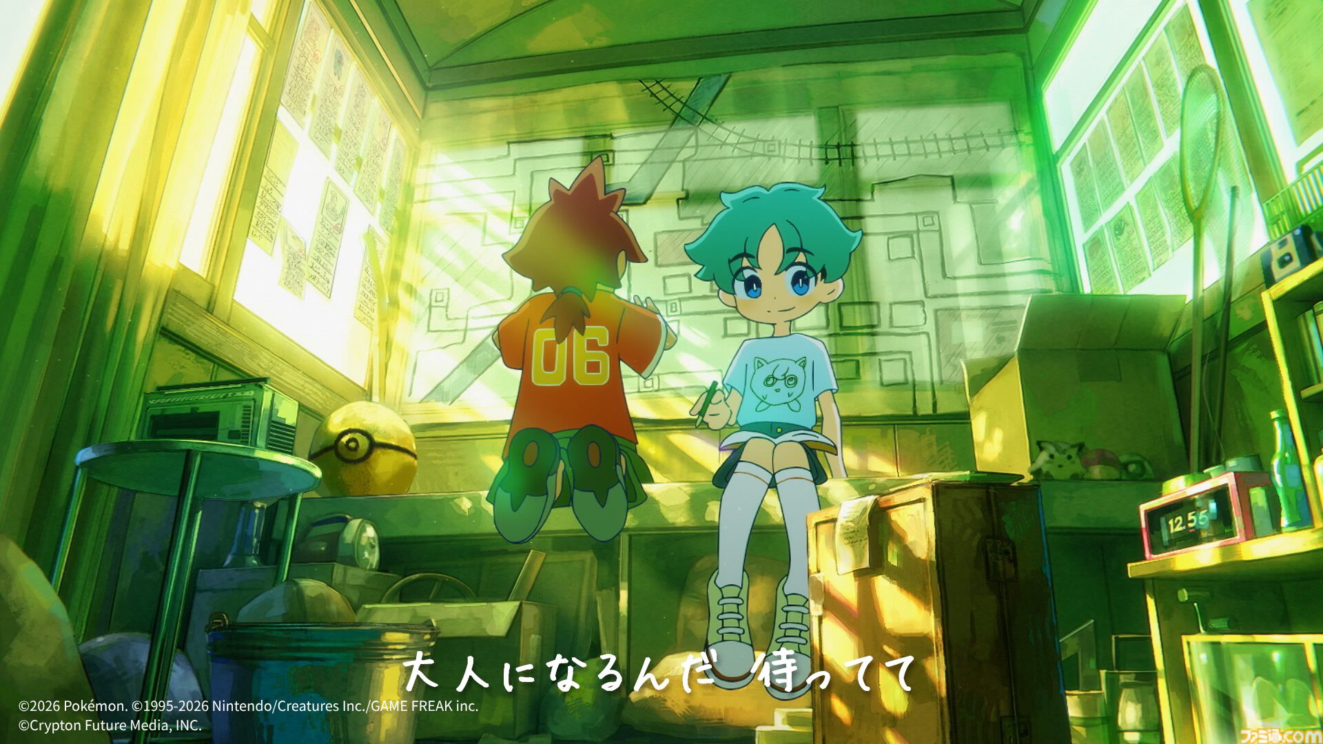 【ポケミク】ryo(supercell)が手掛ける新曲『1996』のMVが公開。ミュウをゲットするために冒険する子どもたちを描く