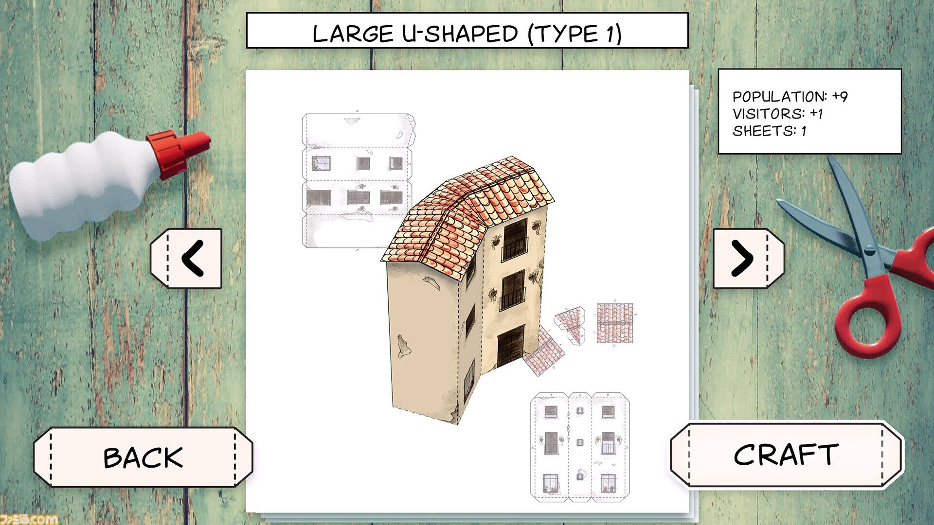 『Cutout Village』紙を切って、折って、貼って村づくり。ゲームで解放した建物は印刷して現実でも作れる紙工作シティビルダー。Steam早期アクセスで配信開始