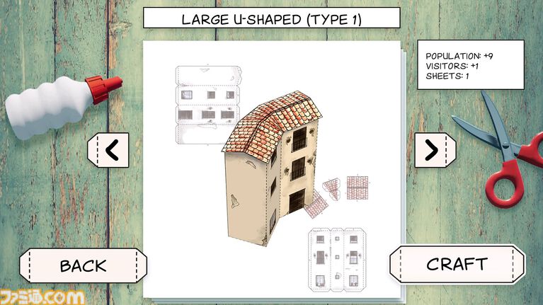 『Cutout Village』紙を切って、折って、貼って村づくり。ゲームで解放した建物は印刷して現実でも作れる紙工作シティビルダー。Steam早期アクセスで配信開始