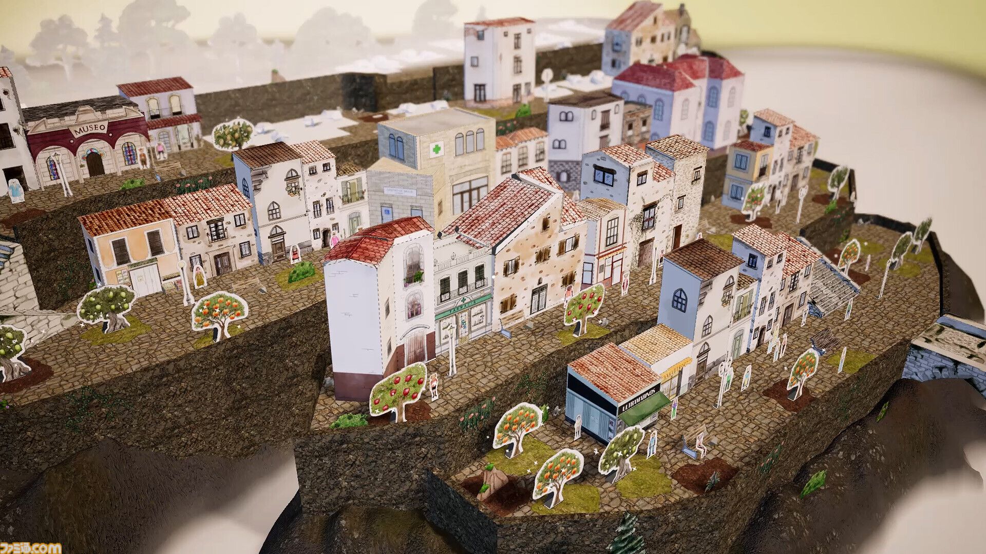 『Cutout Village』紙を切って、折って、貼って村づくり。ゲームで解放した建物は印刷して現実でも作れる紙工作シティビルダー。Steam早期アクセスで配信開始