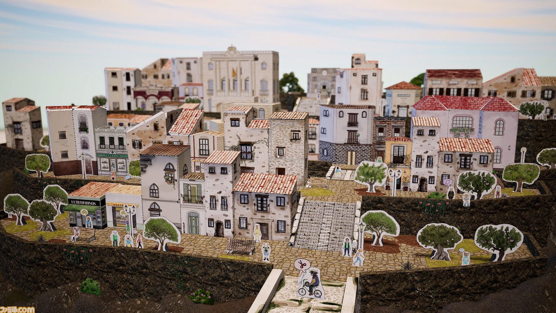 『Cutout Village』紙を切って、折って、貼って村づくり。ゲームで解放した建物は印刷して現実でも作れる紙工作シティビルダー。Steam早期アクセスで配信開始