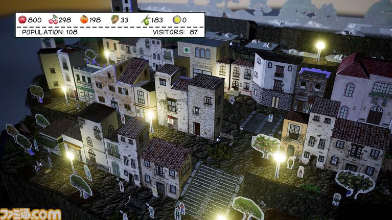 『Cutout Village』紙を切って、折って、貼って村づくり。ゲームで解放した建物は印刷して現実でも作れる紙工作シティビルダー。Steam早期アクセスで配信開始