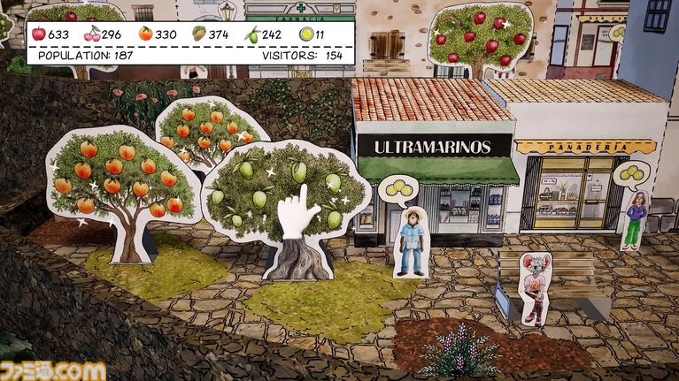 『Cutout Village』紙を切って、折って、貼って村づくり。ゲームで解放した建物は印刷して現実でも作れる紙工作シティビルダー。Steam早期アクセスで配信開始