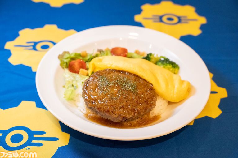 『Fallout』東京コラボカフェの店内装飾公開。『Fallout 4』ダイアモンドシティ大型パノラマタペストリーや等身大タカハシパネルを設置