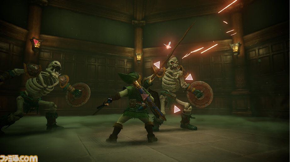 Switch2『ゼルダの伝説 時のオカリナ』楽天限定特典は木製ジオラマスタンド。アクスタとは異なるぬくもり＆木の香り。子どもリンクがカラーでプリントされたコレクションアイテム