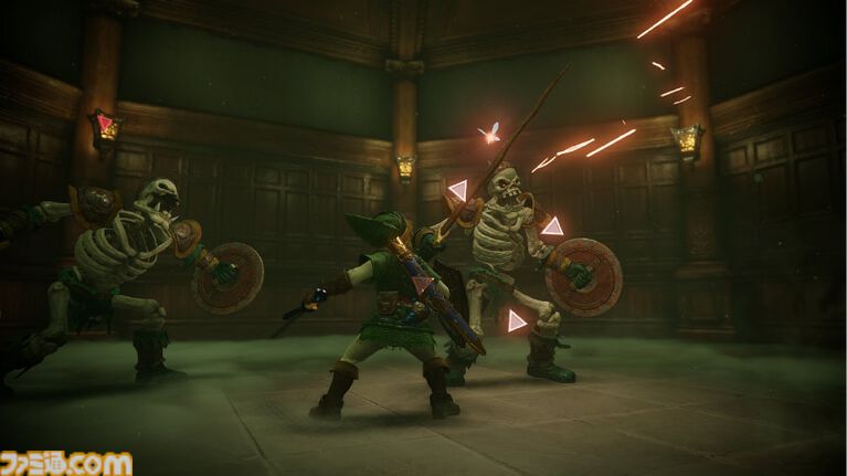 Switch2『ゼルダの伝説 時のオカリナ』楽天限定特典は木製ジオラマスタンド。アクスタとは異なるぬくもり&木の香り。子どもリンクがカラーでプリントされたコレクションアイテム
