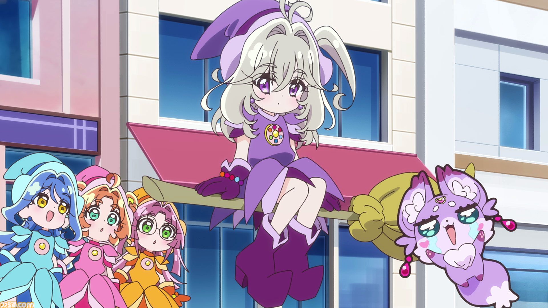 【名探偵プリキュア！】『おジャ魔女どれみ』コラボ回の場面カット公開。ハロウィンイベントであんなたちが魔女見習いの姿に