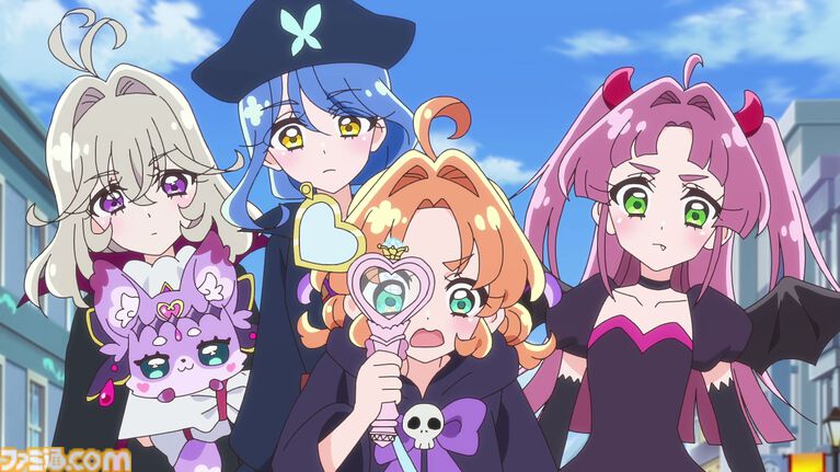 【名探偵プリキュア!】『おジャ魔女どれみ』コラボ回の場面カット公開。ハロウィンイベントであんなたちが魔女見習いの姿に
