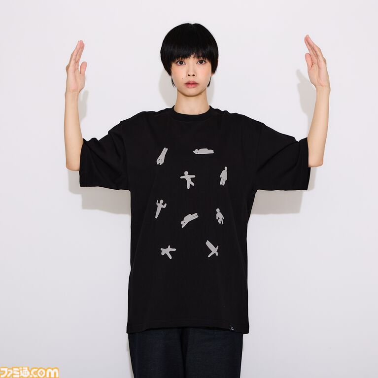 『めっちゃカメレオン』Tシャツ2種が発売決定。絵画に潜む姿、エモート中のプレイヤーをあしらったユニークなデザイン