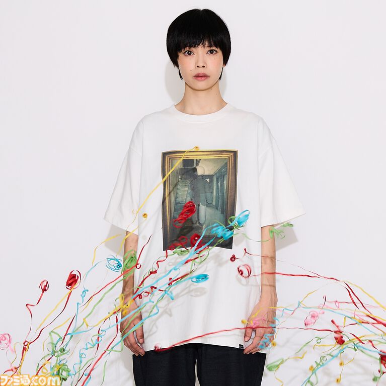 『めっちゃカメレオン』Tシャツ2種が発売決定。絵画に潜む姿、エモート中のプレイヤーをあしらったユニークなデザイン