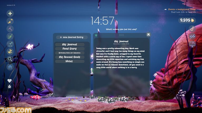 自分で描いた絵が魚になって泳ぎだす! お絵描き水槽シミュレーター『Drawquarium』11月13日にSteamで発売。無料デモ版も配信中