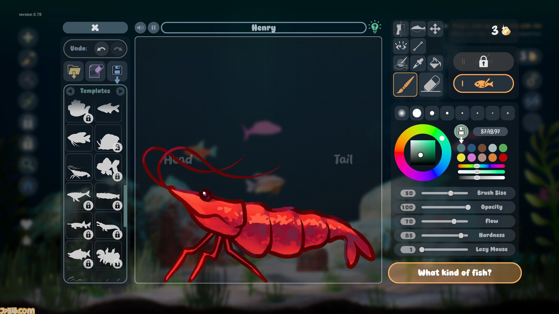 自分で描いた絵が魚になって泳ぎだす！ お絵描き水槽シミュレーター『Drawquarium』11月13日にSteamで発売。無料デモ版も配信中