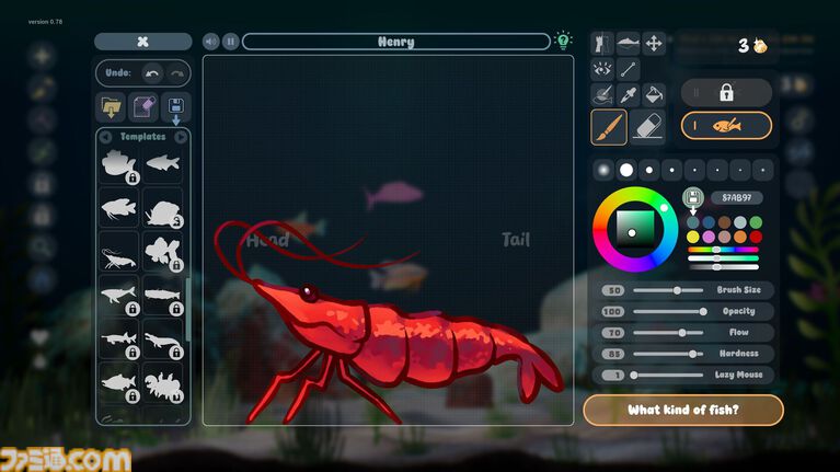 自分で描いた絵が魚になって泳ぎだす! お絵描き水槽シミュレーター『Drawquarium』11月13日にSteamで発売。無料デモ版も配信中