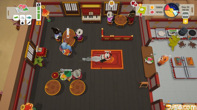 『どうぶつの町の食堂物語』釣って、育てて、料理して！ 最大4人で遊べる癒やしの協力レストラン経営シミュレーションが早期アクセス開始