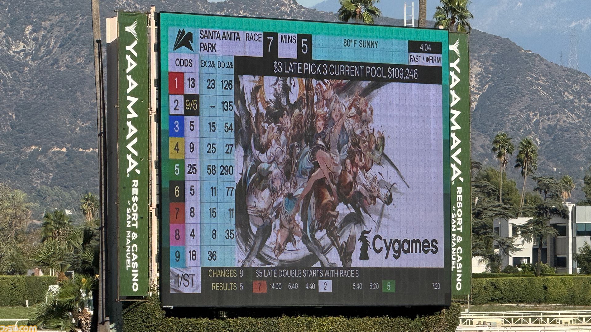 『ウマ娘』LAライブ中止も現地ファンの熱狂は止まらず。サンタアニタ競馬場にトレーナーたちが集結、3組のプロポーズも【現地レポ】
