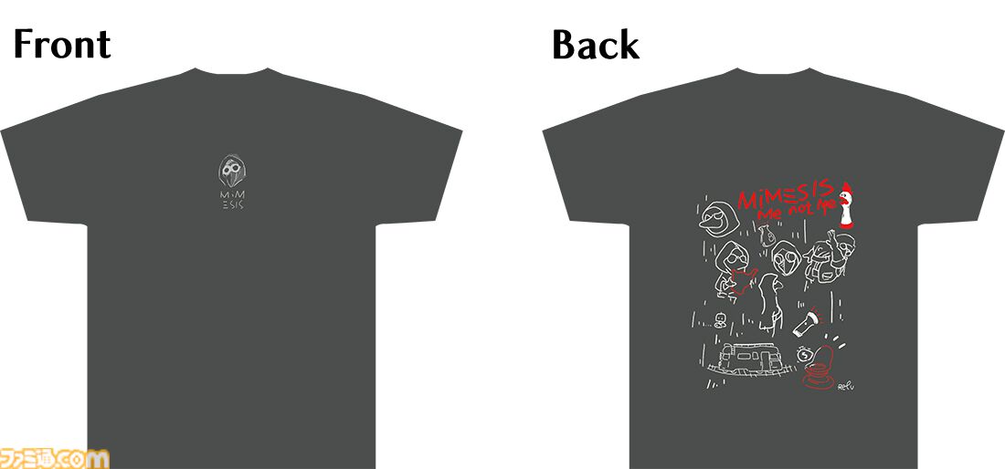 『MIMESIS（ミメシス）』リリース1周年を記念したグッズがエビテンにて予約受付中。Tシャツやアクスタ、デスクマットなどがラインアップ