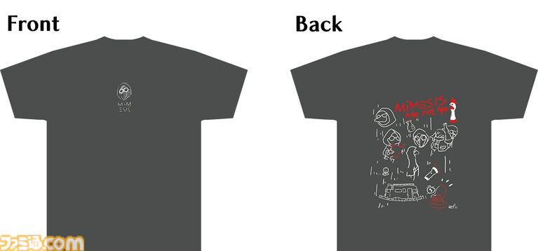 『MIMESIS(ミメシス)』リリース1周年を記念したグッズがエビテンにて予約受付中。Tシャツやアクスタ、デスクマットなどがラインアップ