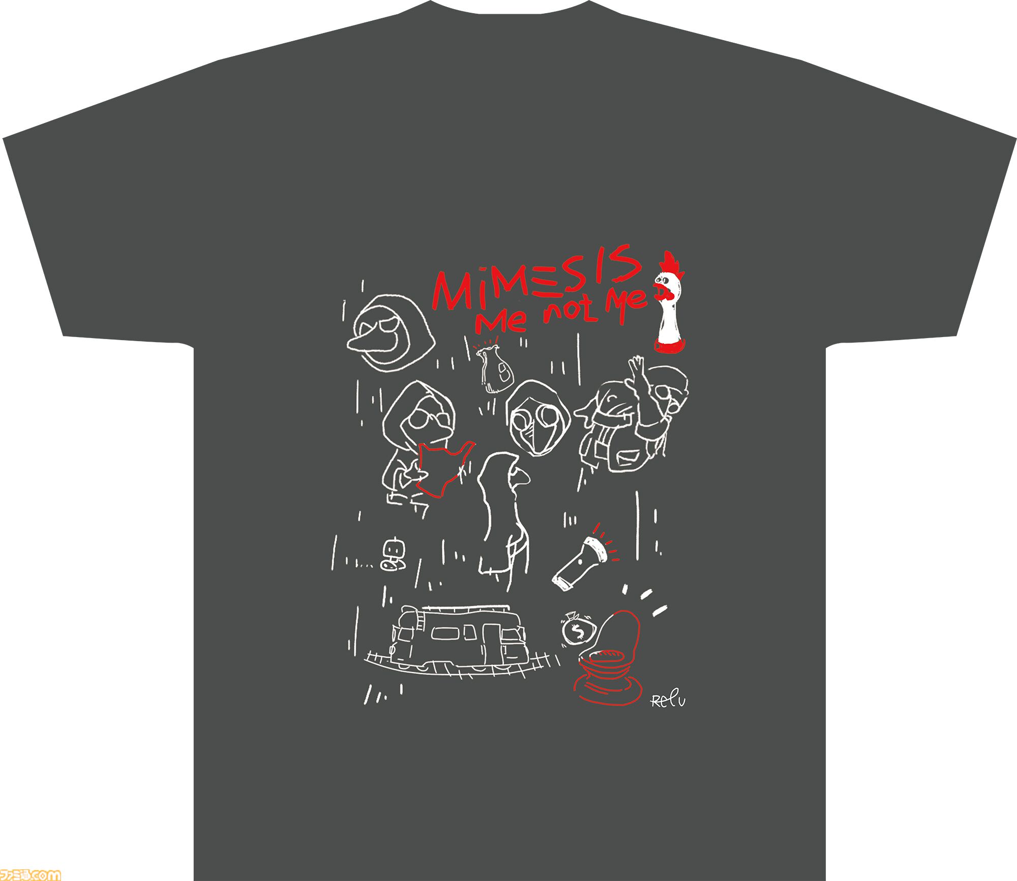 『MIMESIS（ミメシス）』リリース1周年を記念したグッズがエビテンにて予約受付中。Tシャツやアクスタ、デスクマットなどがラインアップ