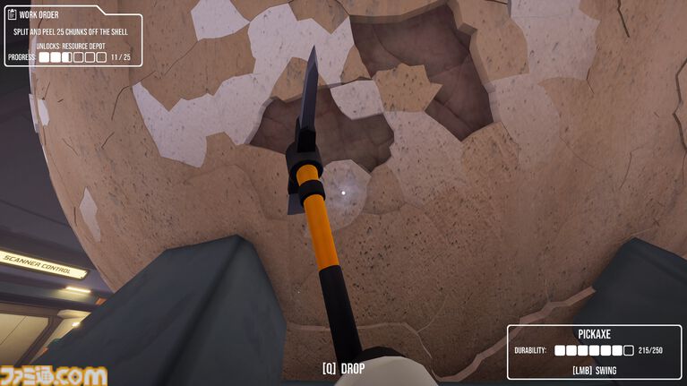 『CRACK』巨大タマゴ破壊インクリメンタルアドベンチャーが本日(10/27)発売。最大4人マルチ対応。気になる中身を目指してピッケル、爆弾で割りまくる