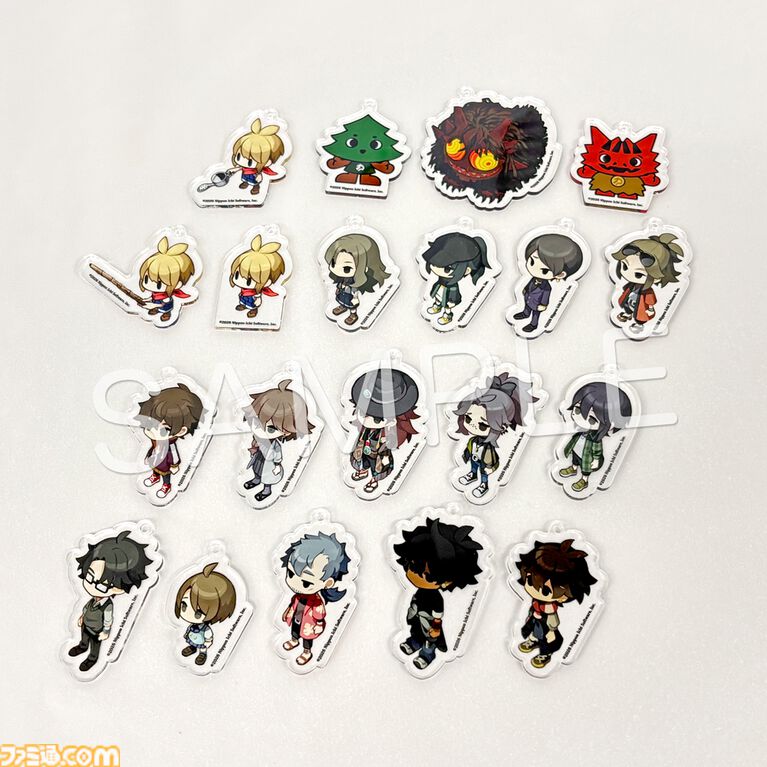 『ほの暮しの庭』デフォルメイラストのアクキーやメインイラストを使用したアクリルブロックなど新グッズが発売。『夜廻』シリーズのグッズもあわせて登場