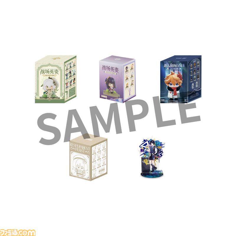 『原神』フリーナのワイヤレスイヤホンセットが当たるオンラインくじが本日（10/27）発売。ちびキャラフィギュアやプクプク獣のクッションなども登場