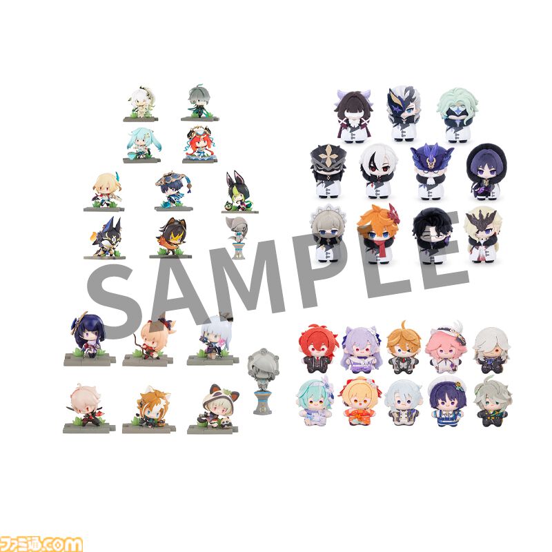 『原神』フリーナのワイヤレスイヤホンセットが当たるオンラインくじが本日（10/27）発売。ちびキャラフィギュアやプクプク獣のクッションなども登場