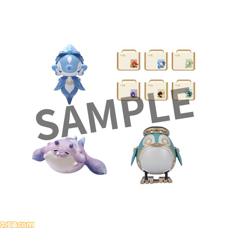 『原神』フリーナのワイヤレスイヤホンセットが当たるオンラインくじが本日（10/27）発売。ちびキャラフィギュアやプクプク獣のクッションなども登場