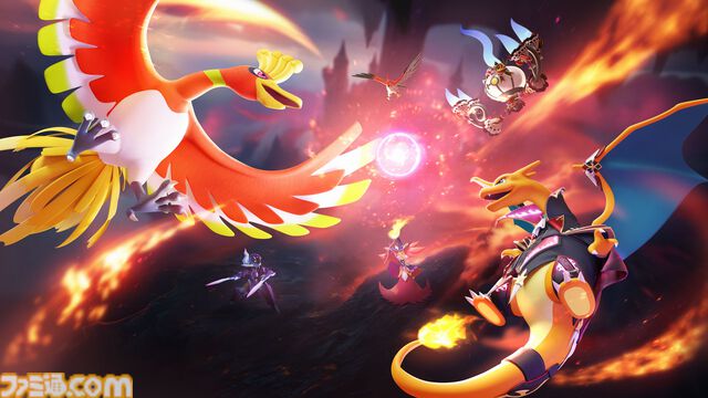 『ポケモンユナイト』伝説のポケモン“ホウオウ”が参戦。3周年イベントのキービジュアルも公開