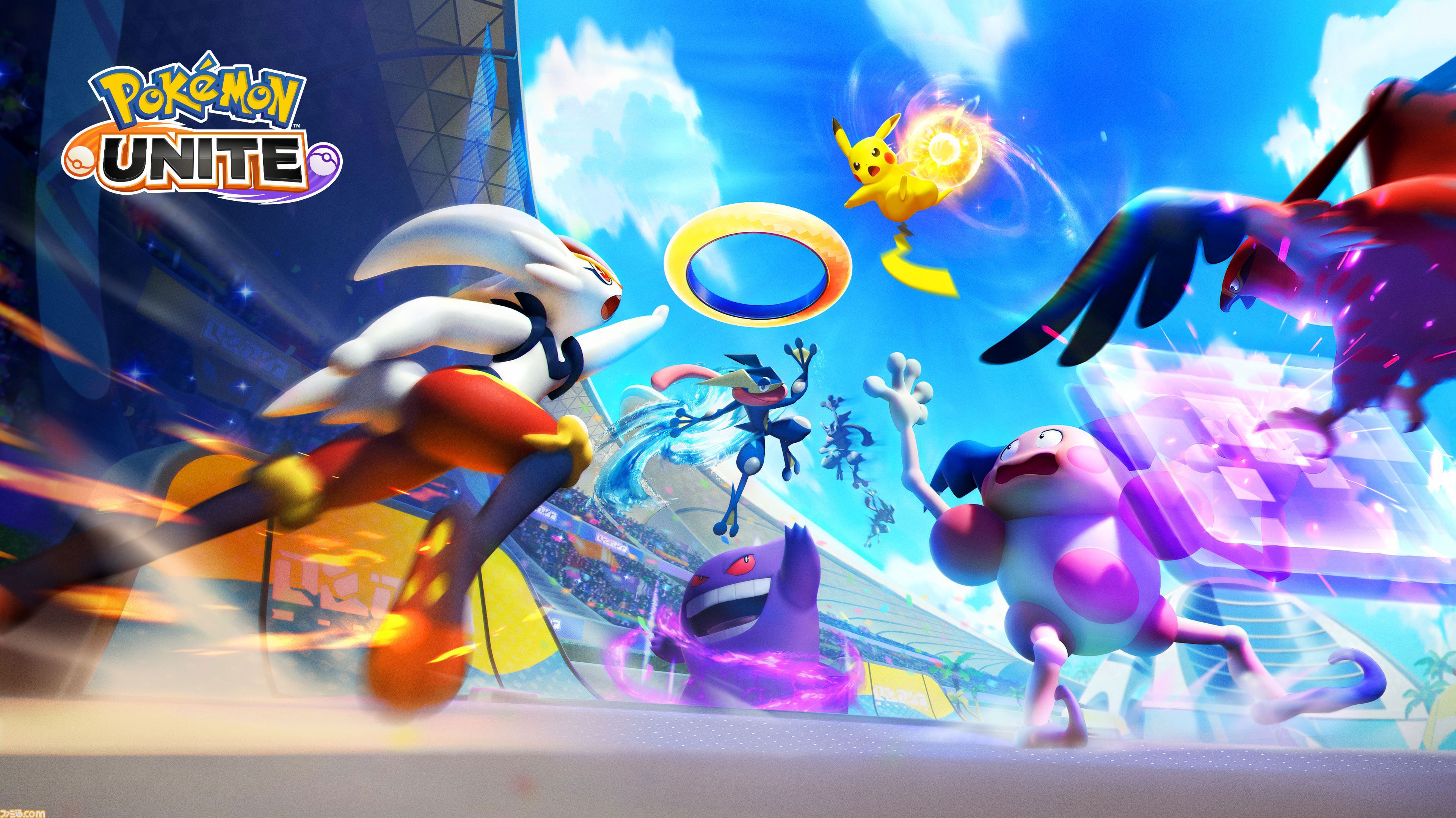 『ポケモンユナイト』伝説のポケモン“ホウオウ”が参戦。3周年イベントのキービジュアルも公開