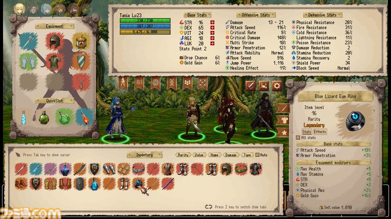 『SaviorS : Oath of the Blade』走りモーションで話題を呼んだベルスクARPGがトレーラーを公開。ランダム生成の世界で敵味方入り乱れる戦いに挑む