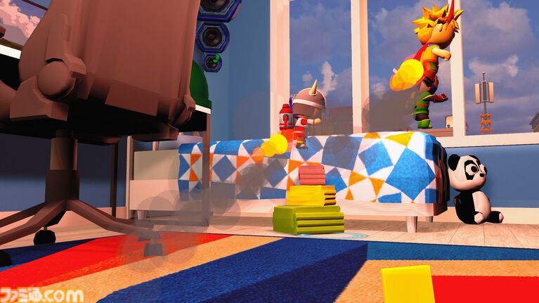 『Chair Chase』イスがパルクールで逃げ回るパーティー椅子取りゲームの体験版が11月3日より配信。友達を押しのけて多くのイスに座れ