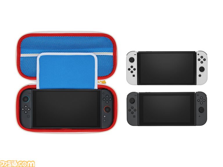 マリオがSwitch2対応のプロテクションケースに。11月18日に発売、本日(10/28)より予約受付が開始。内部には隠れマリオタグも配置